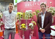 The men from Deliflor Rick van der Lugt and Bob Persoon gave extra attention to the export varieties. These varieties were specially selected on heat and cold tolerance, ornamental value and of course transport properties.